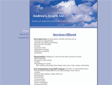 Tablet Screenshot of andreasangelsinc.com